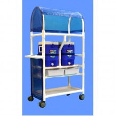 Care Products, Inc. 20 Qt. Hydration Rolling Cart Cooler CRPD1015